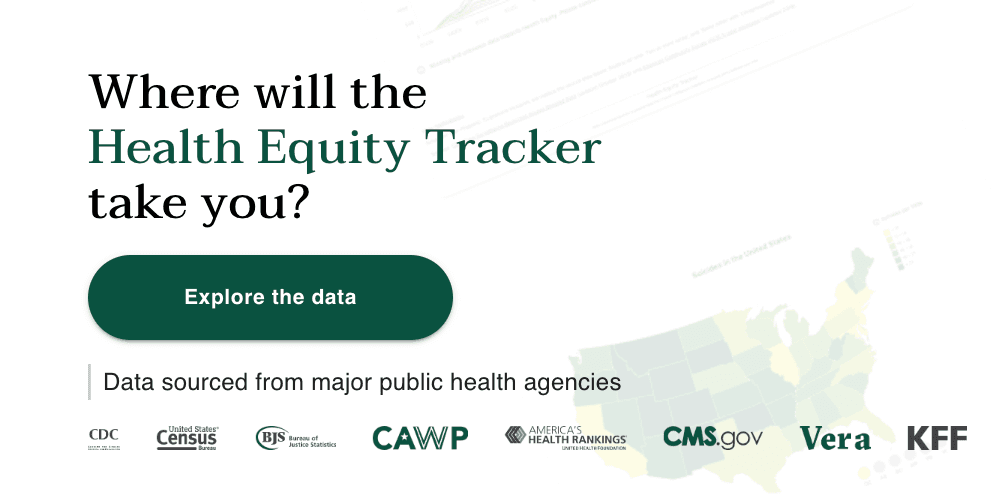 Morehouse Health Equity Tracker visual